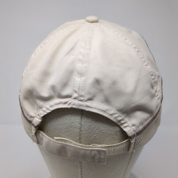 Gabriel Feliu Pedro SL Strapback Hat Tan 57cm Adjustable Embroidered Breathable - Picture 6 of 10